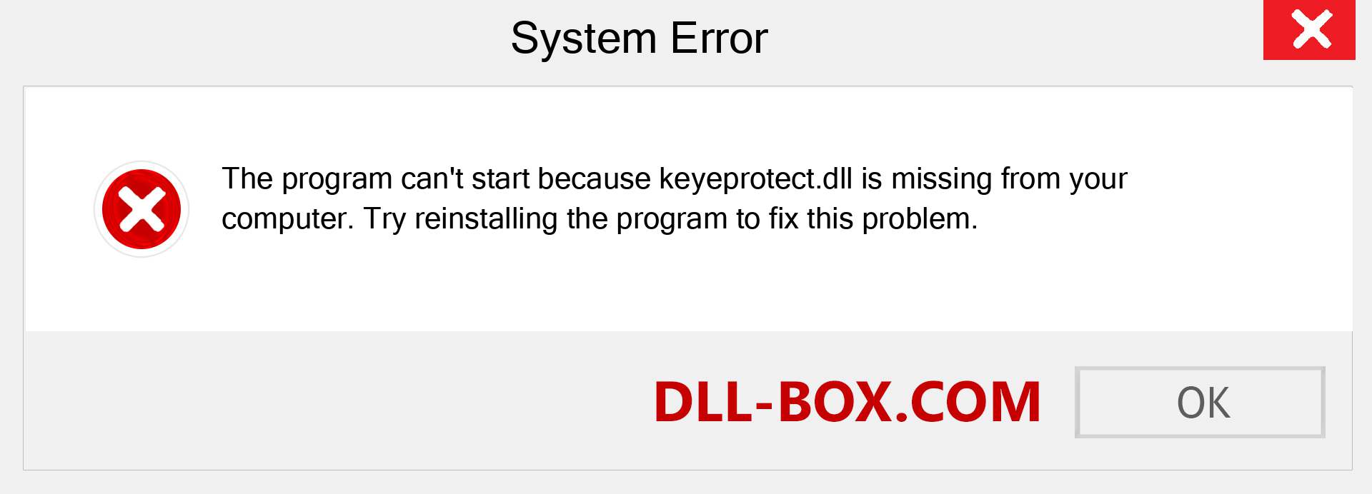  keyeprotect.dll file is missing?. Download for Windows 7, 8, 10 - Fix  keyeprotect dll Missing Error on Windows, photos, images